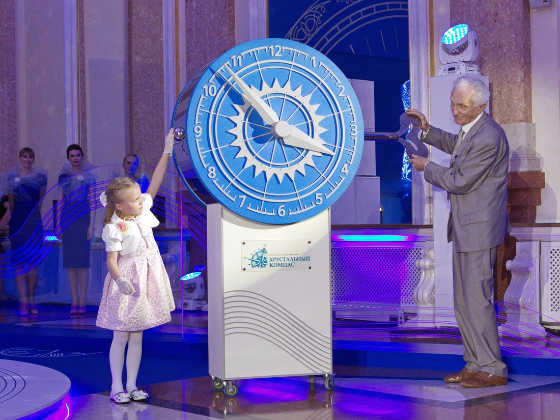 Председатель Экспертного совета премии Владимир Котляков дает обратный отсчет до следующей церемонии вручения Национальной премии «Хрустальный компас»