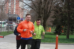 Участники забега «Главная гонка страны» в Краснодаре