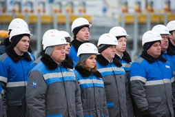 За его спиной — трудовой коллектив газовиков ООО «Газпром трансгаз Краснодар».